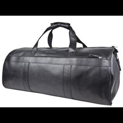 Кожаный портплед / дорожная сумка Milano black 
(арт. 4035-91)