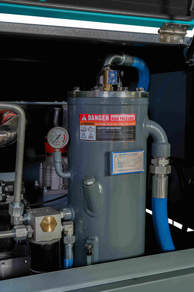 Винтовой компрессор Master Blast MB-190D-7+AC (дизельный с осушителем)