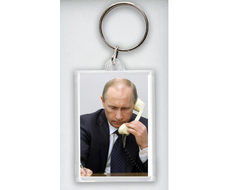Брелок акриловый с Путиным №35