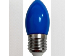 Ecola свеча E27 2W Синий матов. 82x37 C7TB20ELY