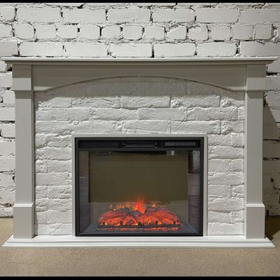 Электрокамин Квинт WT с очагом Sparta 25.5 LED