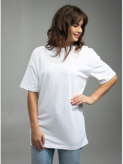 46 (S) Футболка мужская "Evolution" ОВЕРСАЙЗ размер 46 для сублимации