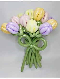 Букет "Нежные тюльпаны" 15 шт