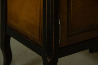 Этажерка с нижней тумбой, в стиле прованс.