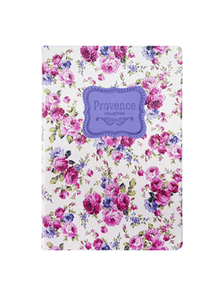 Ежедневник недатированный Provence, А5, 96л (цветочный)