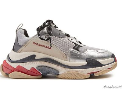 BALENCIAGA Triple S Silver Женские (36-40)