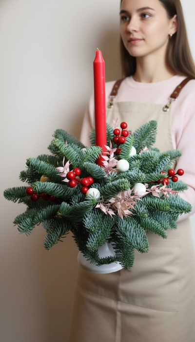 Новогодняя композиция № 1140