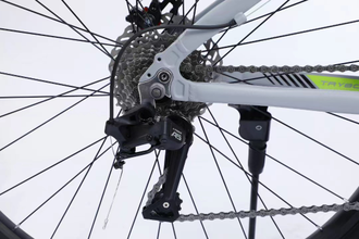 Горный велосипед Timetry TT114 9ск 27.5", рама 17" черно-серый