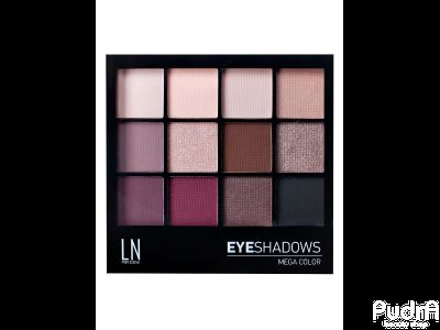 LN professional l Набор теней для век Mega Color l 12-1