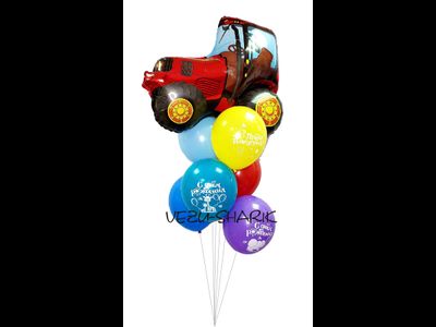 Фонтан шаров Трактор