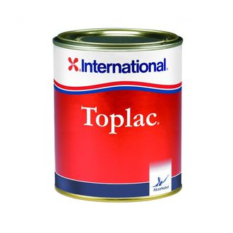 Эмаль «International TOPLAC» силикон-алкидная для стали, дерева, алюминия и стеклопластика ВЫШЕ ВАТЕРЛИНИИ (0.75 и 2.5 ЛИТРА)