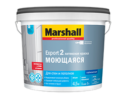 Краска «Marshall» Export-2 BW глубокоматовая 2,5л