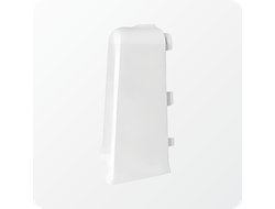 Угол наружный для плинтуса ПВХ Волшебная палочка Home 70мм