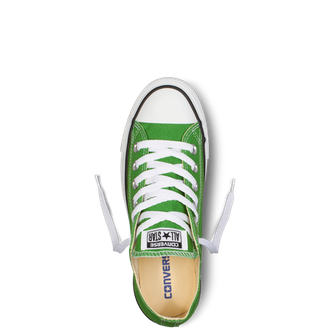 converse green, кеды конверс зеленые вид сверху