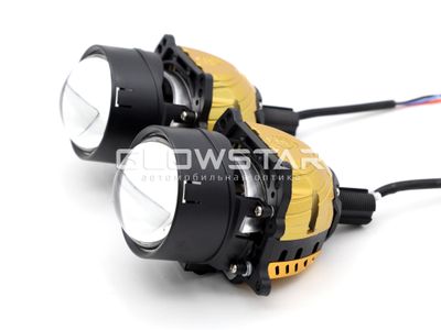 Билед модули Aozoom A15 2.5 дюйма, 2 чипа, 5500K, 12V, 58W/65W, крепление 3R и съемное гаечное (комплект, 2шт)