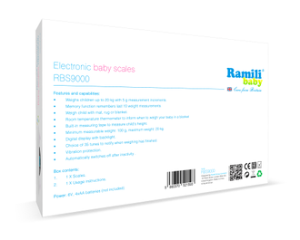 Детские электронные весы Ramili Baby RBS9000