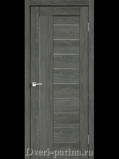 Дверь экошпон Linea 3 дуб шале графит