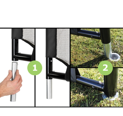 ФУТБОЛЬНЫЕ ВОРОТА EXIT TOYS ФИНТА 300*200*90 СМ