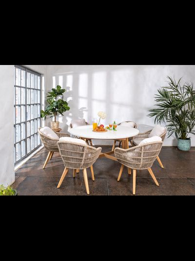 Обеденная группа из тика TALARA M