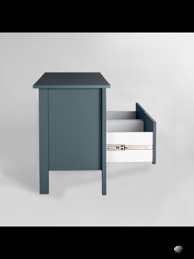 2.08.03.080.6 САГА тумба 2 ящика темно-бирюзовая