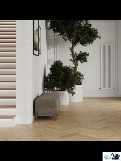 Керамогранит Laparet Вуд Латина Миле Шеврон\Wood latina miele chevron Кarving MR 60х120 см бежевый матовый карвинг