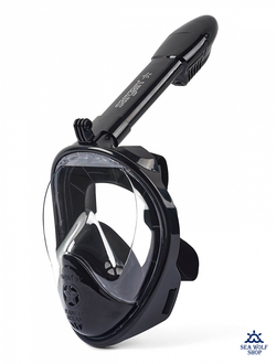 Маска полнолицевая Sargan "ПЛАНЕТА ОКЕАН 2.0" черн. р.L/Xl