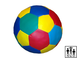 Мяч мягконабивной цветной