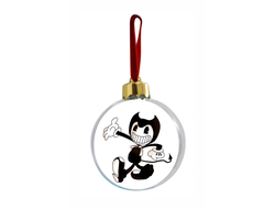 Шар елочный Бенди и Чернильная машина №15