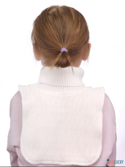 Манишка 23-34 подклад 100% полиэстер, размер 3 (от 5 лет) белый