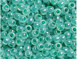 Японский бисер Toho 11/0 920  Ceylon Lt Sea Green / Светлая морская зелень с жемчужным блеском