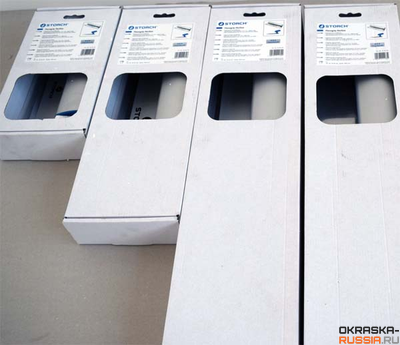 Шпатель 1250 мм STORCH со сменными лезвиями FLEXOGRIP ALUSTAR 125 см