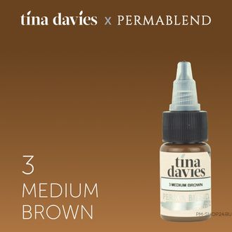 Tina Davies 3 Medium Brown