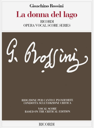 Rossini, Gioacchino La donna del Lago Klavierauszug (it)