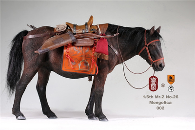 Монгольский конь (лошадь) - Коллекционная фигурка 1/6 Scale Ming