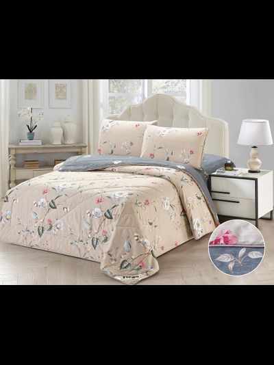 Постельное белье с одеялом TANGO Primavera сатин-твил евро 200x220x1 230x250x1 50x70x2 W400-51