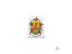 Звезда "С Днем защитника отечества" (130 грамм)