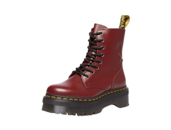 Dr Martens 1460 на толстой подошве бордовые женские