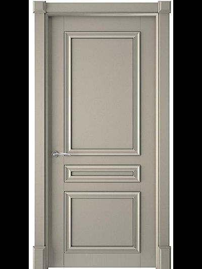 Дверь багетная Прага 3 эмаль