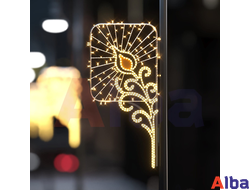 Светодиодная консоль Золотое перо, 1,55м