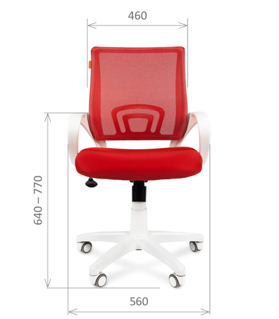 Кресло 696 white