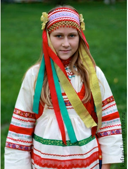 Русский народный костюм для девочки