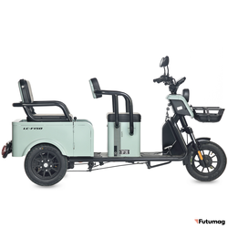 Электротрицикл Wanshida LC-F150 60V 1000Вт серый