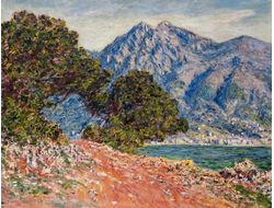 Купить греющую картину с фото репродукции Клода Моне Кап-Мартен