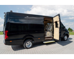 Discreetly armored VIP mobile office, based on Mercedes-Benz Sprinter 319/519 CDI, RWD/4WD versions in CEN B4 and B6, 2021-2022YP.