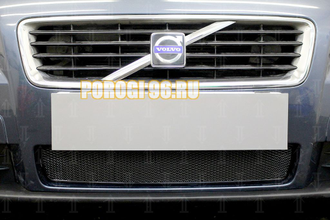 Защита радиатора Volvo C30 2006-2010 black PREMIUM