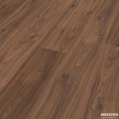 Ламинат Meister LL150 Орех Аморе 6389 32 класс толщина 8 мм с фаской 2.709 м2