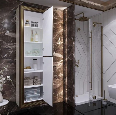 Пенал Opadiris Карат 50 бежевый золото, универсальный