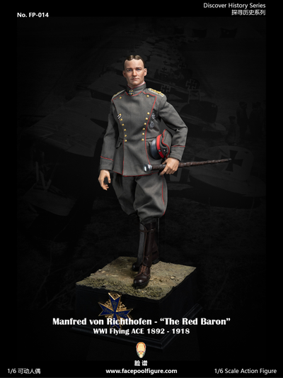 Манфред фон Рихтгофен, Красный Барон - Коллекционная фигурка 1/6 scale Manfred von Richthofen The Red Baron Special Edition (FP014B) - Facepoolfigure