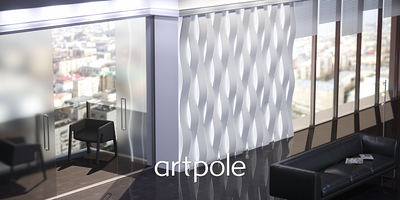 Гипсовая панель SURF артикул M-0070