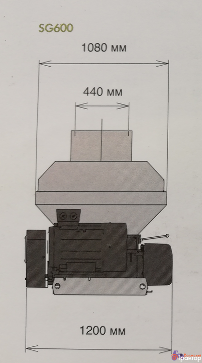 Дробилка гранул ROmiLL SG600